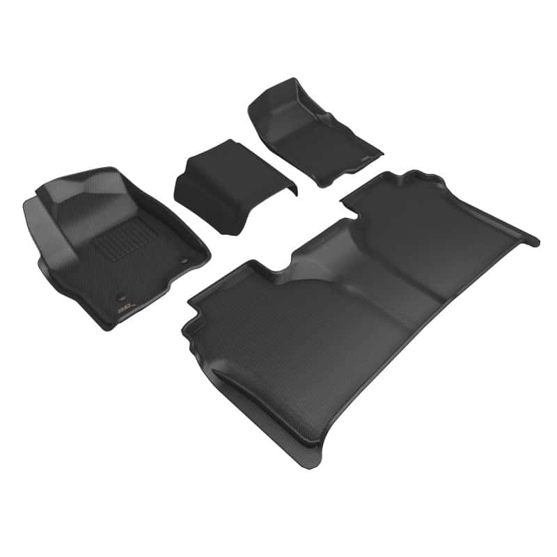 3D MAXpider — 3D MAXpider 19-24 Chevrolet Silverado Crew Cab W/ Bench Seating Kagu Black R1 R2
Floor Mat Set - view 1