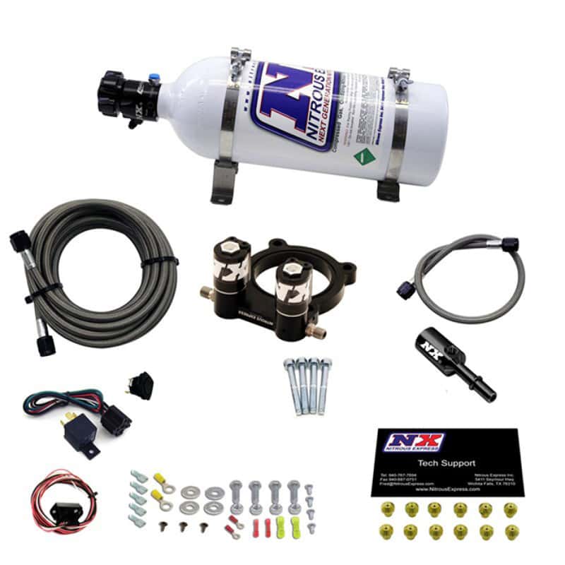 Nitrous Express — Nitrous Express Ford 2.3L Ecoboost Nitrous Plate Kit w/5lb Bottle
Injection System Kit
N2OSys - view 3