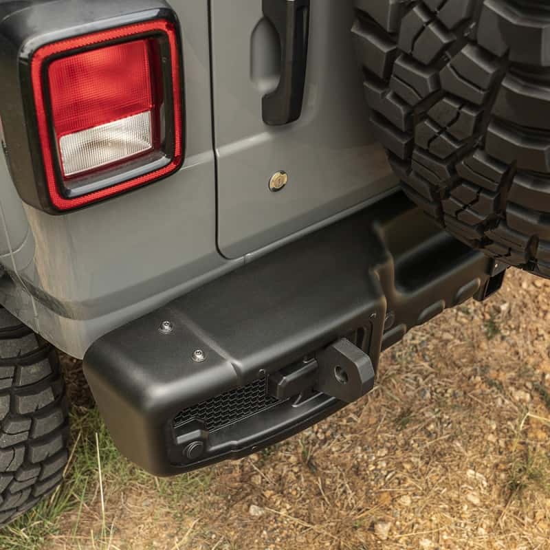 Rugged Ridge — Rugged Ridge Spartacus Rear Bumper Black 18-20 Jeep Wrangler JL
OFFROAD_BUMPERS
Bumper- Rear - view 9