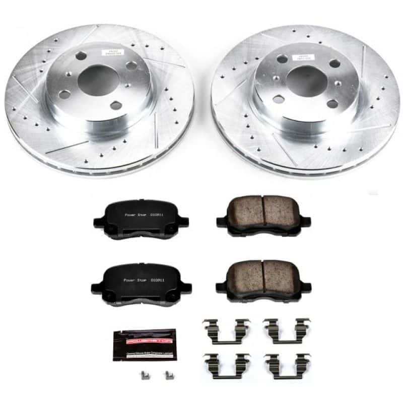 PowerStop — Power Stop 98-02 Chevrolet Prizm Front Z23 Evolution Sport Brake Kit - view 1