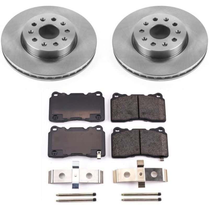 PowerStop — Power Stop 14-18 Cadillac CTS Front Autospecialty Brake Kit - view 1