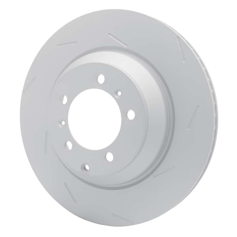 DFC — DFC 18-23 Porsche Panamera Left Rear Slotted Hi-Carbon Alloy Geomet Coated Rotor - view 2