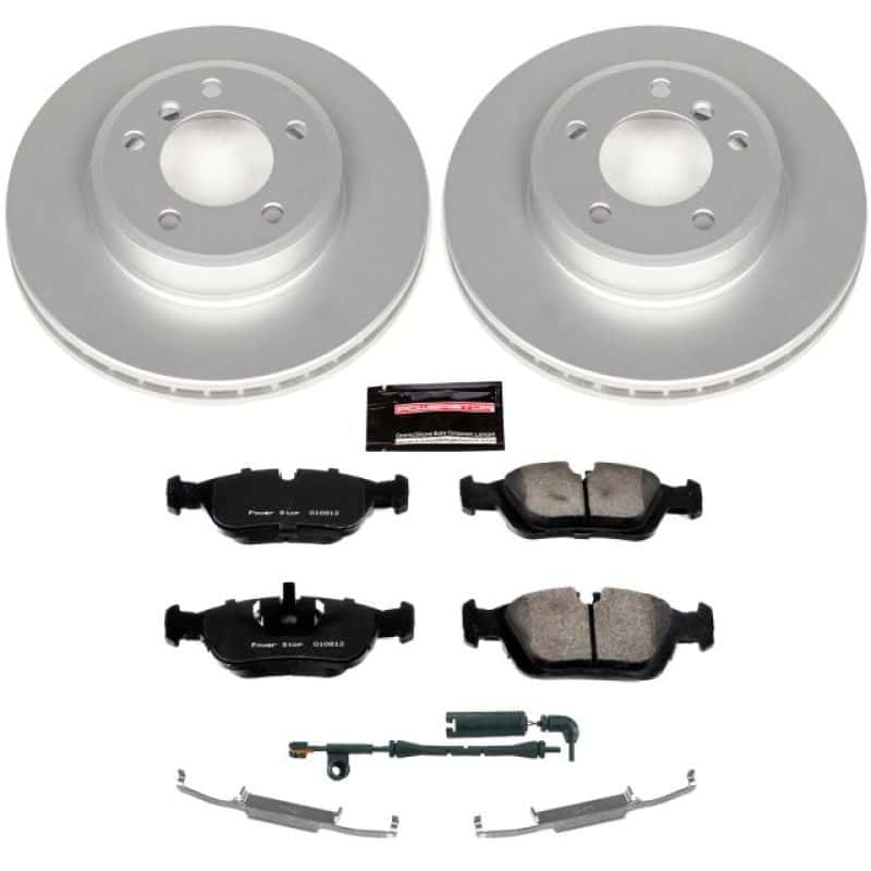PowerStop — Power Stop 2000 BMW 323i Front Z23 Evolution Sport Coated Brake Kit - view 1