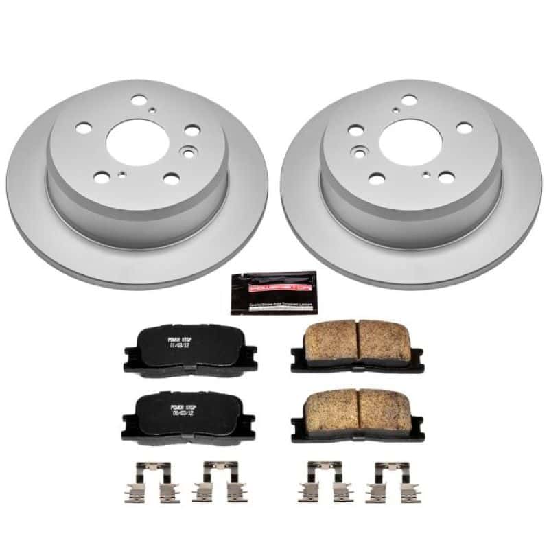 PowerStop — Power Stop 02-03 Lexus ES300 Rear Z17 Evolution Geomet Coated Brake Kit - view 1