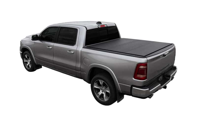 Access — Access LOMAX Alum Tri-Fold Cover w/Split Rails BK Urethane Finish 19-20 Dodge Ram-5ft 7in w/o RamBox
Tonneau Cover - view 3