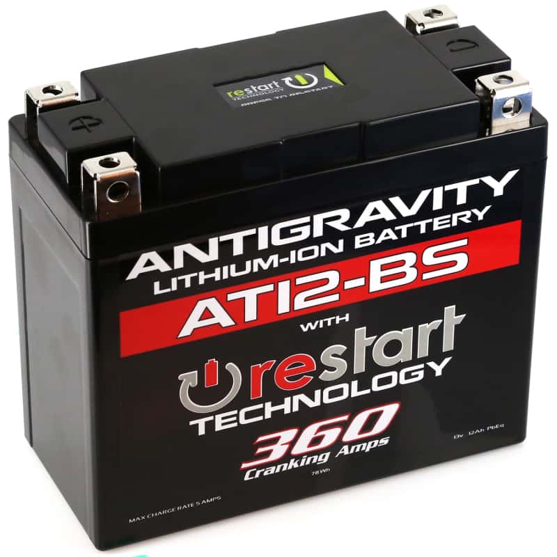 Antigravity Batteries — Antigravity YT12-BS Lithium Battery w/Re-Start - view 1