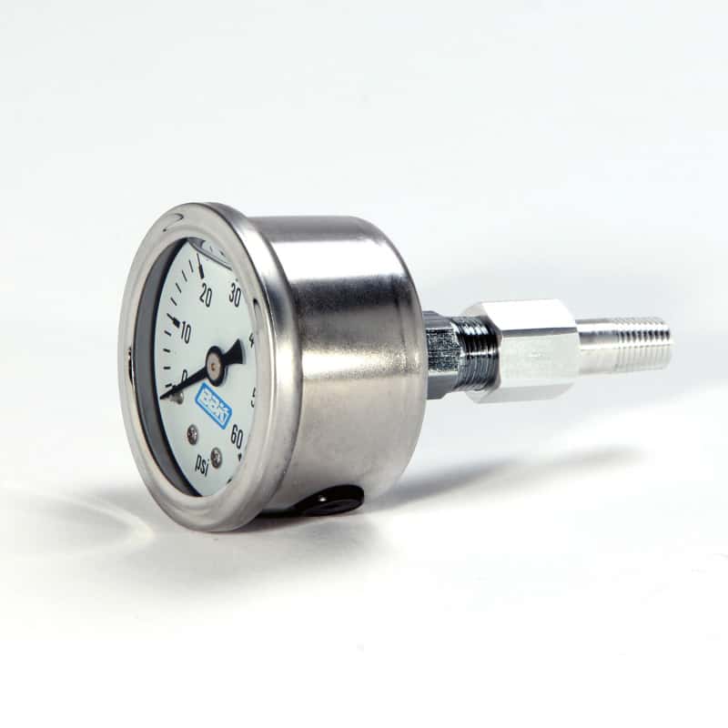 BBK — BBK Liquid Filled EFI Fuel Pressure Gauge 0-60 PSI - view 6
