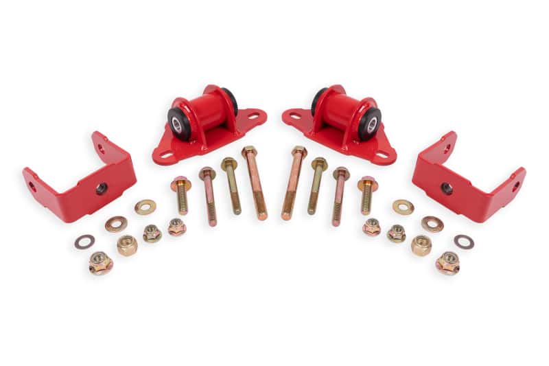 BMR Suspension — BMR 14-19 Chevrolet Corvette Transmission/Differential Mount - Red
Transmission Mnt Kit - view 1