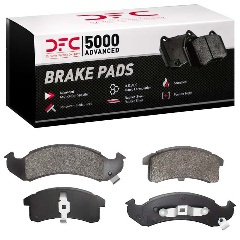 DFC — DFC 94-99 Buick Park Avenue Front 5000 Advanced Semi Metallic Brake Pads
DFC Brake Pad Set - view 1