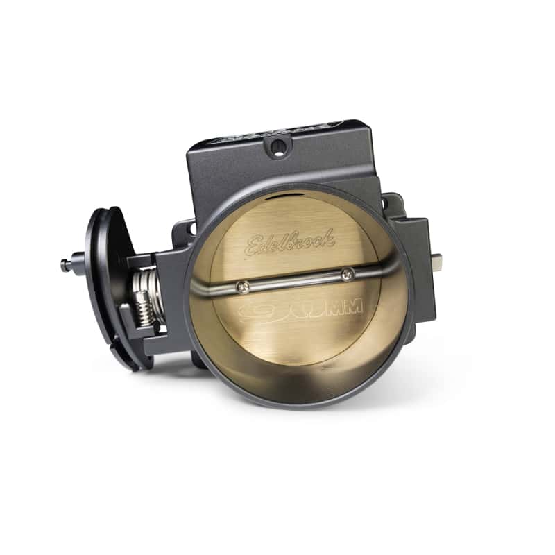 Edelbrock — Edelbrock EFI Throttle Body Pro-Flo XT 90mm Black Mat Anodized Finish - view 4