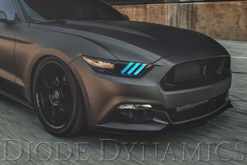 Diode Dynamics — Diode Dynamics 15-17 Ford Mustang RGBW DRL LED Boards - view 4