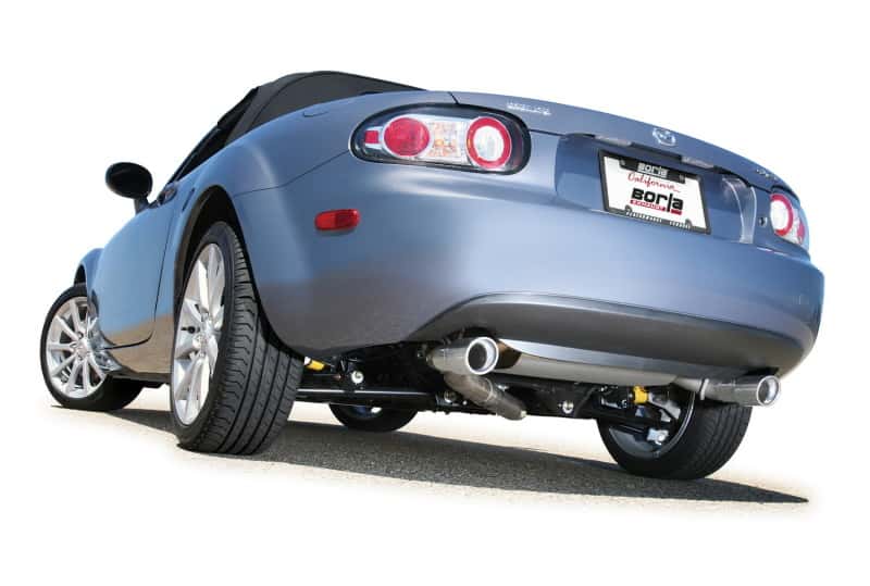 Borla — Borla 06-14 Mazda MX-5 Miata 2.0L RWD Twin-Tip Cat Back Exhaust
Cat-Back System
ExhstSysKt - view 4