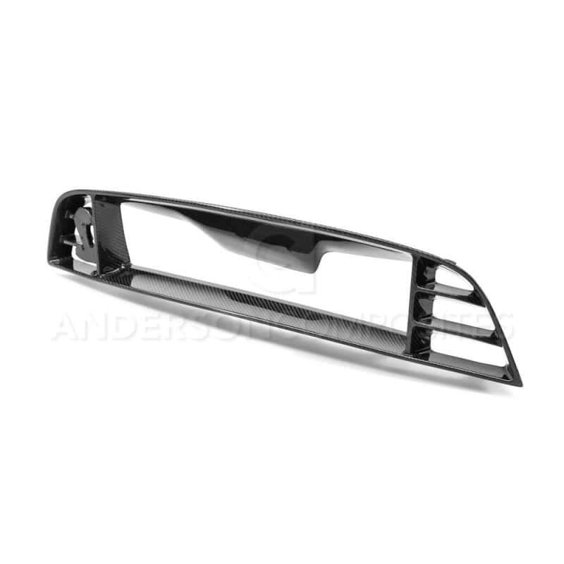 Anderson Composites — Anderson Composites 10-14 Ford Mustang/Shelby GT500 Front Upper Grille (w/ Spot for Cobra Emblem) - view 2