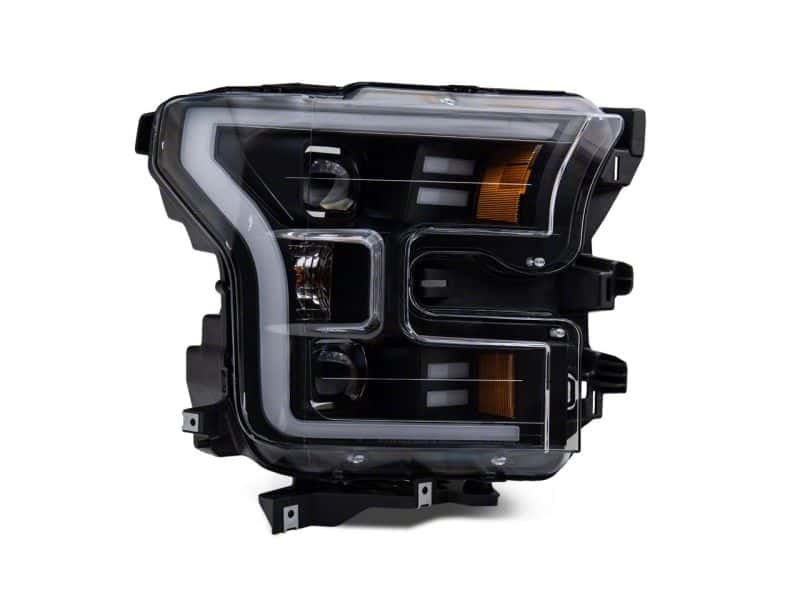 Raxiom — Raxiom 15-17 Ford F-150 G3 Projector Headlights w/ LED Accent- Blk Housing (Clear Lens)
Headlights - view 12