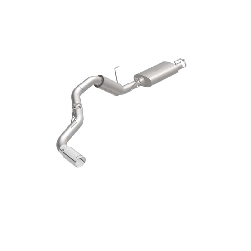Magnaflow — MagnaFlow Cat-Back, SS, 4in, Single Pass Side Rear Exit 5in Tip 14-15 Ram 2500 6.4L V8 CC LB/MC SB
Cat-Back - view 3