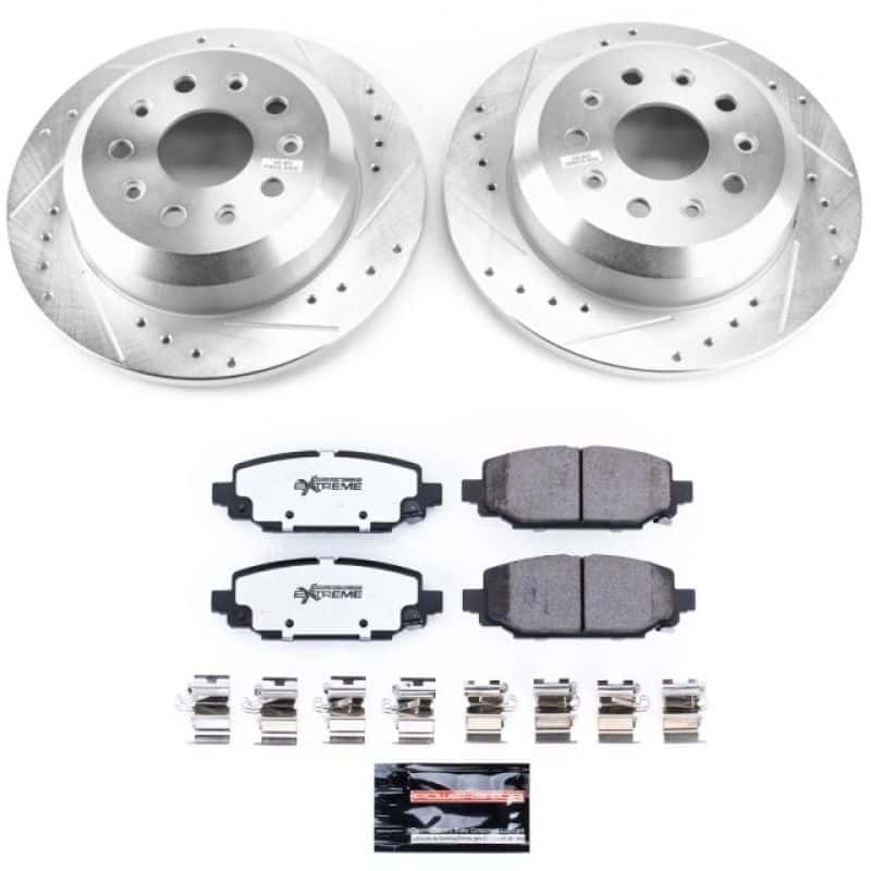 PowerStop — Power Stop 18-19 Jeep Wrangler Rear Z36 Truck & Tow Brake Kit - view 1