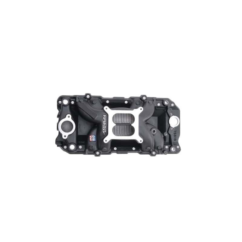 Edelbrock — Edelbrock Intake Manifold Nascar Edition RPM Air-Gap for Big-Block Chevy 396-502 w/ Oval Ports
MANIFOLD - view 1