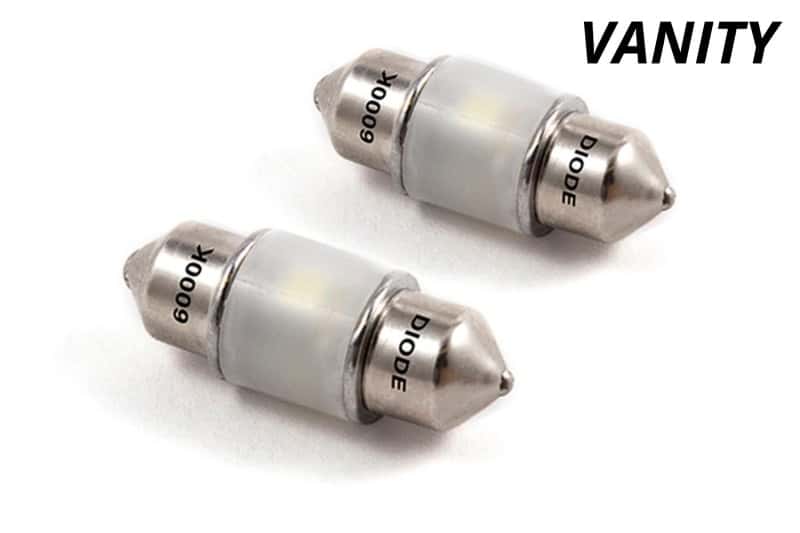 Diode Dynamics — Diode Dynamics 29mm HP6 LED Bulb - Red (Pair) - view 3