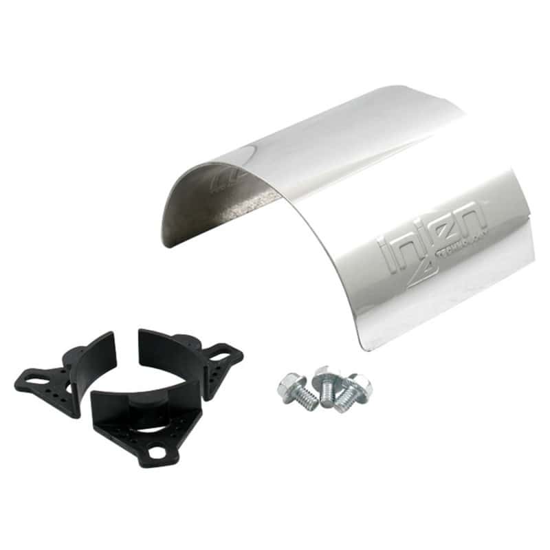 Injen — Injen Aluminum Air Filter Heat Shield Universal Fits 2.50 2.75 3.00 Polished
Air Filter Shield
Heat Shield - view 3