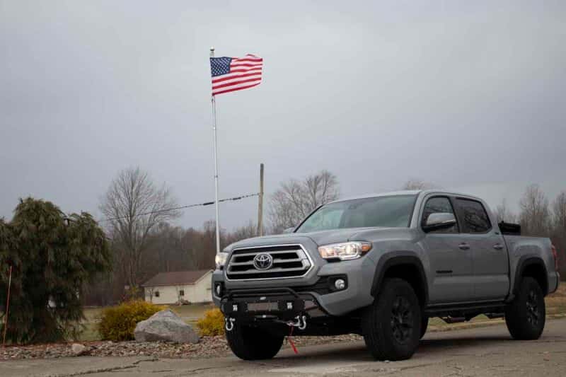 Fishbone Offroad — Fishbone Offroad 2016+ Toyota Tacoma Center Stubby Front Bumper - view 8