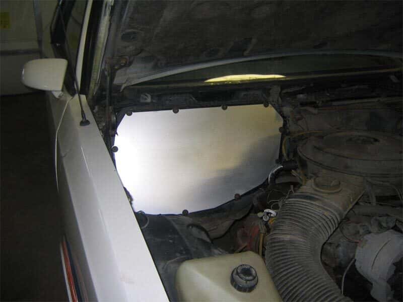 UMI Performance — UMI Performance 78-87 GM G-Body AC/Heater Box Delete Panel - Black
AC/Heater Delete - view 2