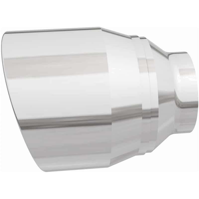 Magnaflow — MagnaFlow Tip Stainless Double Wall Round Single Outlet Polished 4.5in DIA 2.5in Inlet 5.75in Length
Stainless Steel
Exhaust Tip - view 5