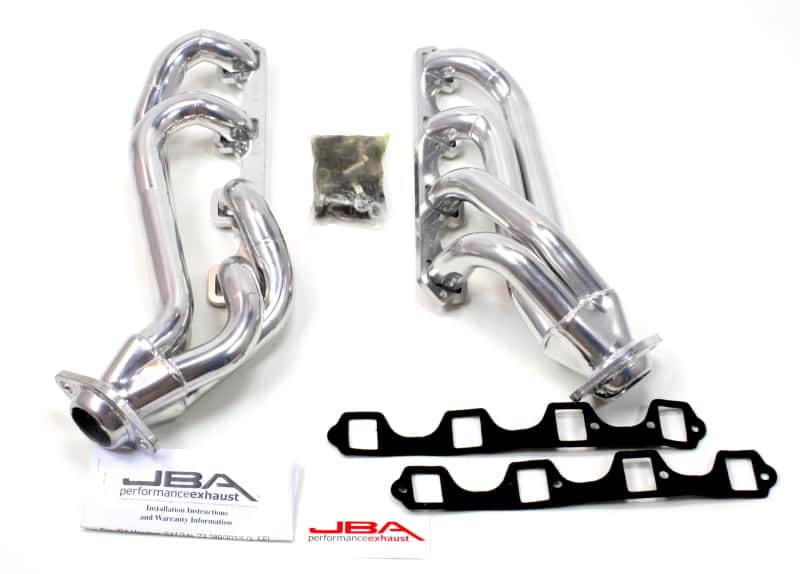 JBA — JBA 65-73 Ford Mustang 260-302 SBF w/GT40-P Heads 1-5/8in Primary Silver Ctd Mid Length Header
Exhaust Header - view 1