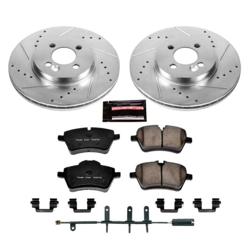 PowerStop — Power Stop 07-08 Mini Cooper Front Z23 Evolution Sport Brake Kit - view 1