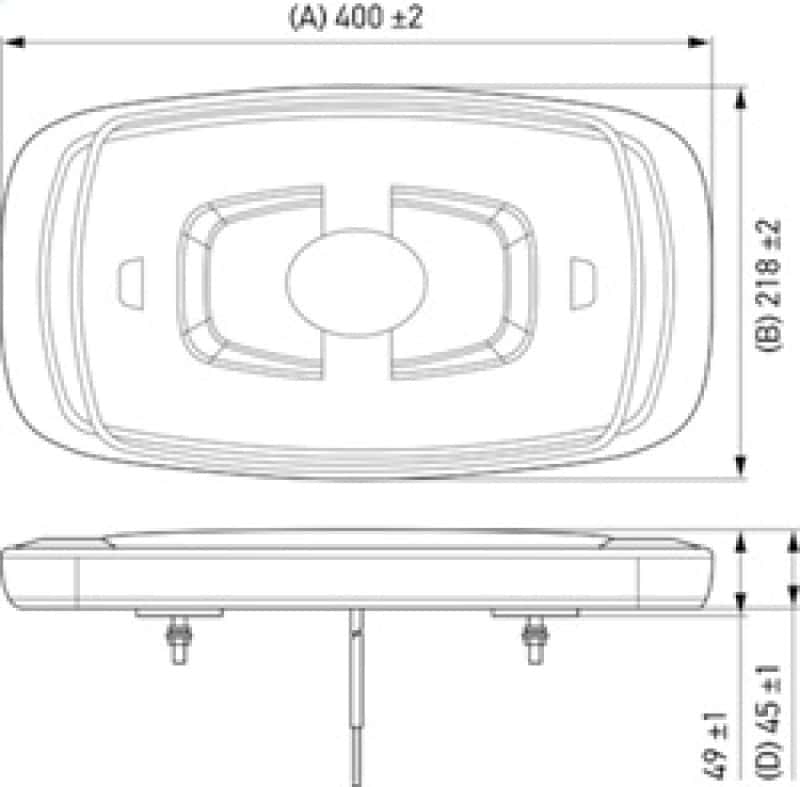 Hella — Hella L/Bar Mini 16In Led (Mv Fxd Amber Lens)
Optical Accessory - view 3