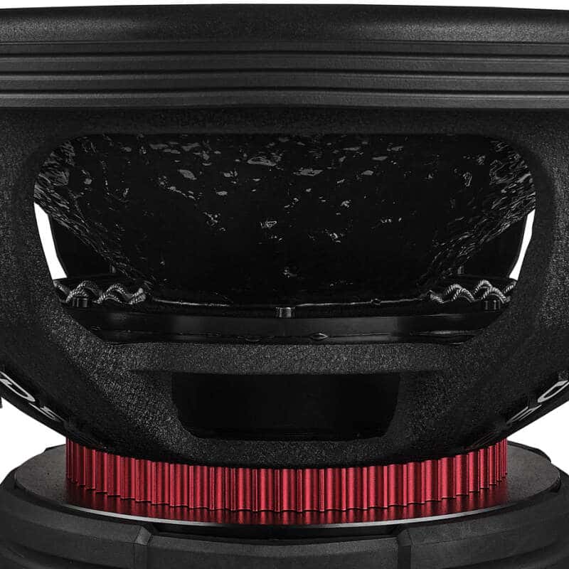 DS18 — DS18 15in 2500 Watts RMS 4+4 ohm DVC Quad Stacked Magnet Reinforced Cone Subwoofers - view 4