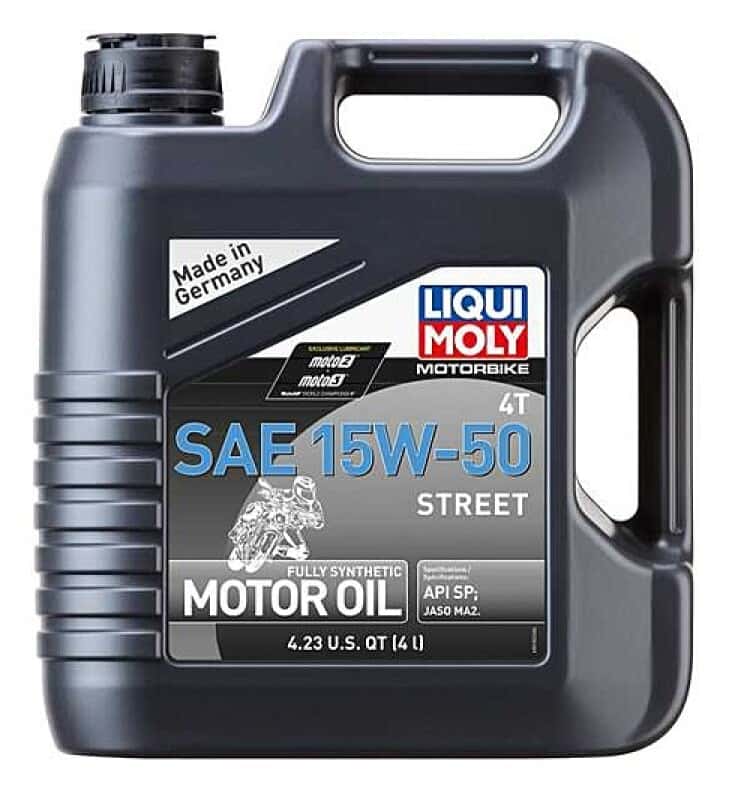 LIQUI MOLY — LIQUI MOLY 4L Motorbike 4T SAE 15W50 Street
lqm20060 - view 1