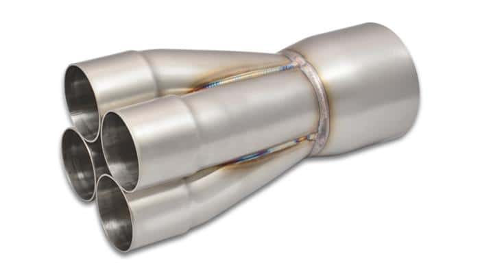 Vibrant — Vibrant 4-1 SS Merge Collectors (2-1/4in Inlet Slipover ID 3-1/2in Merge Outlet OD) Single Unit
2.25"ID3.5"OD4-1Cltr
2.25ID3.5OD4-1Collct
Exhaust Collector - view 4