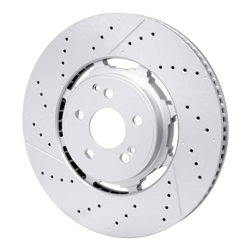 DFC — DFC 21-25 Mercedes-Benz Gle63 AMG S Suv Rear Drilled & Slotted Hi-Carbon Alloy GEOMET Coated Rotor
DFC Rotor D/S - view 2