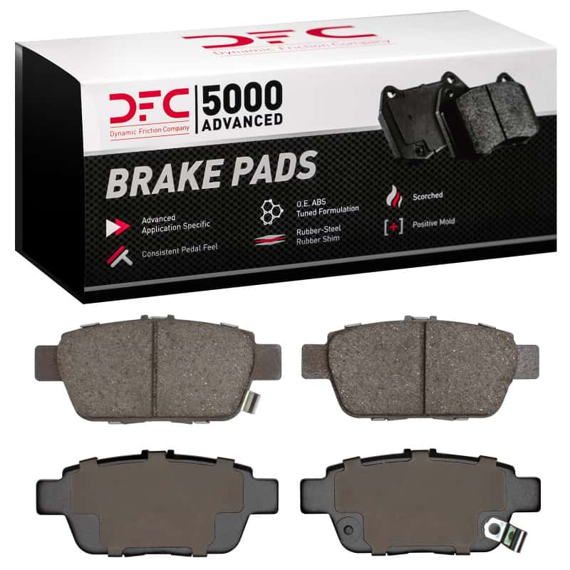DFC — DFC 06-14 Acura TL Rear 5000 Advanced Ceramic Brake Pads
DFC Brake Pad Set - view 1