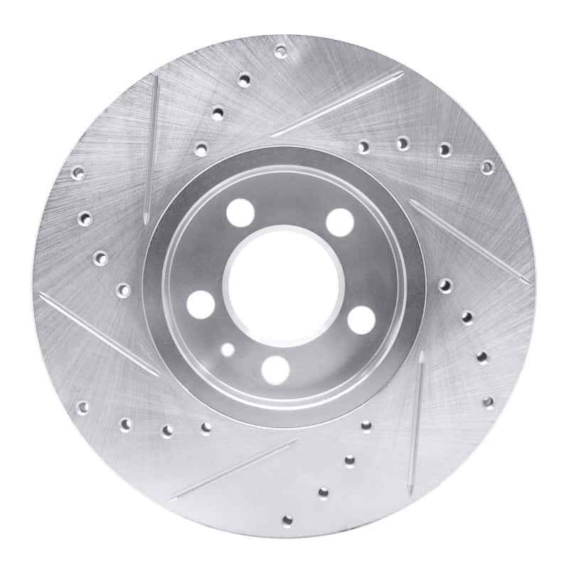 R1 Concepts — R1 98-18 Audi A1 (Mexico) Front Right Drilled & Slotted Silver Brake Rotor
R1 Brake Rotor Drill - view 5
