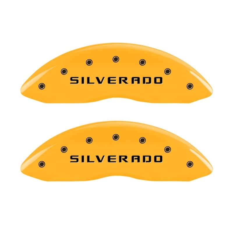 MGP — MGP 2 Caliper Covers Eng Front Silverado Yellow Finish Blk Char 05 Chevy Silverado 1500
Caliper Covers - view 1