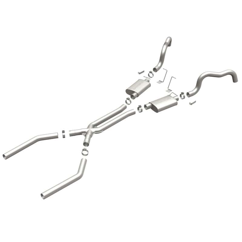 Magnaflow — MagnaFlow Sys C/B 67-72 GM F-Body 3inch Std
Crossmember-Back
Cat-Back - view 1