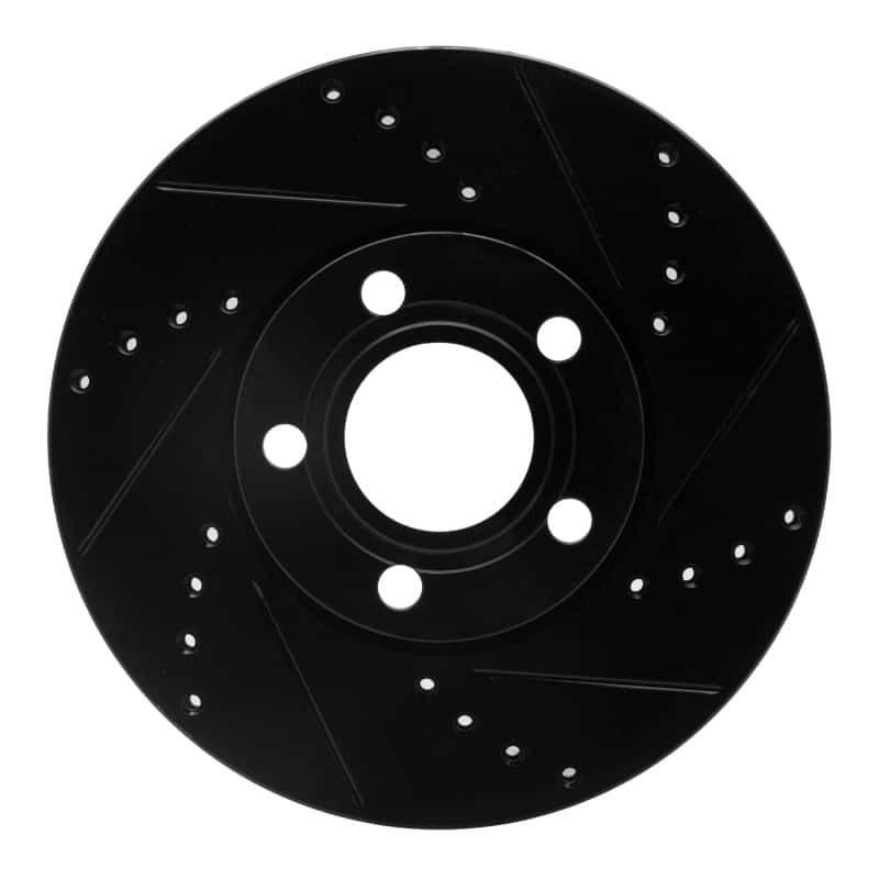 R1 Concepts — R1 92-08 Audi A4 (USA/Canada) Front Right Drilled & Slotted Black Brake Rotor
R1 Brake Rotor Drill - view 1