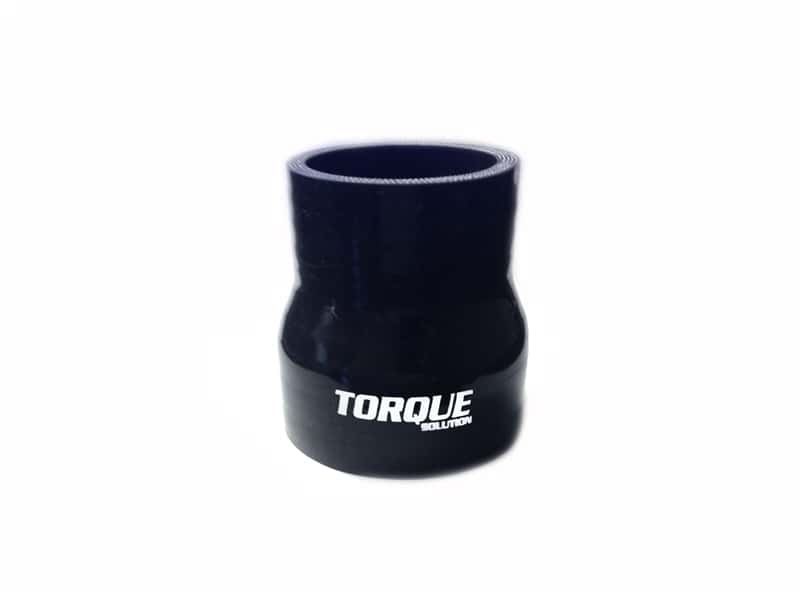 Torque Solution — Torque Solution Transition Silicone Coupler: 2 inch to 2.5 inch Black Universal - view 1
