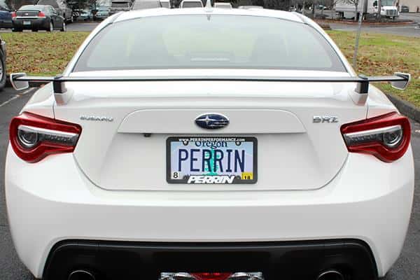 Perrin Performance — PERRIN 17-20 Subaru BRZ Wing Riser Kit - Black (Will Not Work With 86/GR86) - view 8