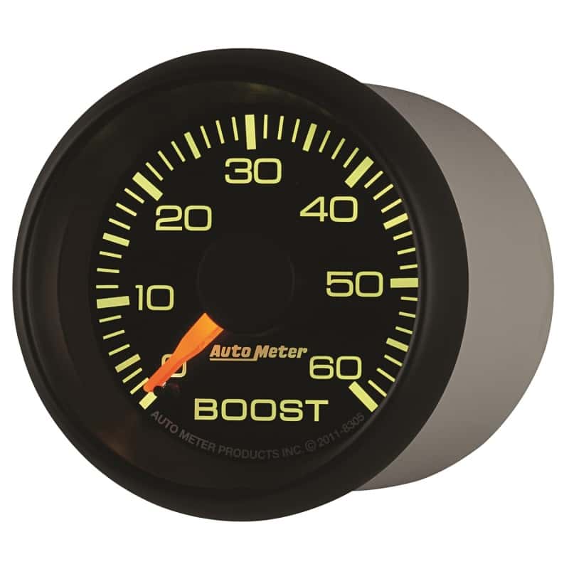 AutoMeter — Autometer Factory Match 52.4mm Mechanical 0-60 PSI Boost Gauge
2-1/16" BOOST, 0-60 - view 9