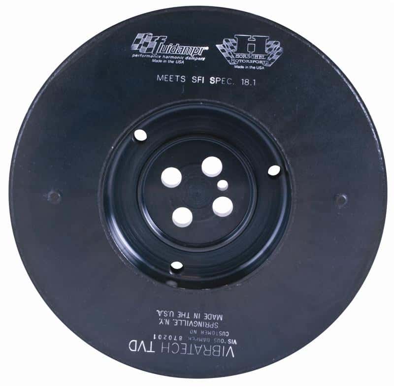 Fluidampr — Fluidampr Ford PowerStroke 6.0L Steel Externally Balanced Damper
Harmonic Balancer - view 3