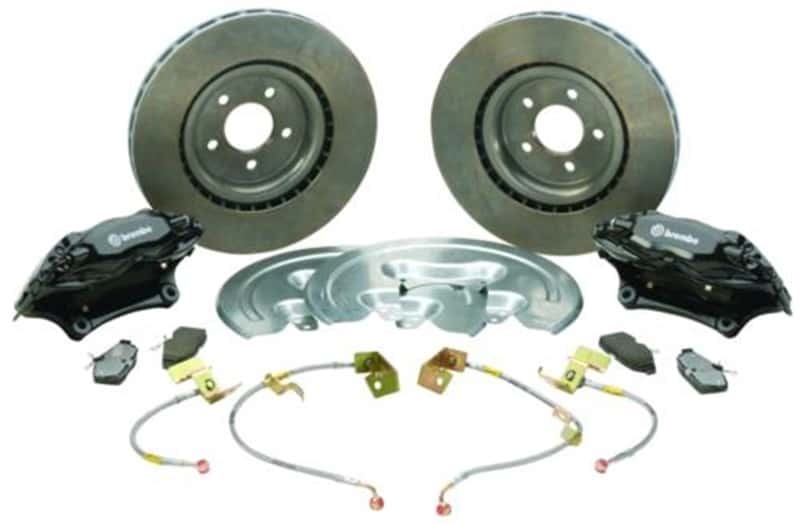 Ford Racing — Ford Racing 2005-2014 Mustang GT 14inch SVT Brake Upgrade Kit
DscBrkUpgradeKit - view 3