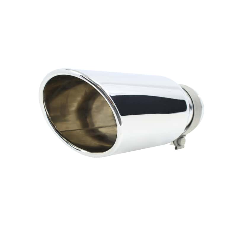 Go Rhino — Go Rhino Exhaust Tip - Chrome - ID 3 1/2in x L 14in x OD 5in
Exhaust Tip - view 3