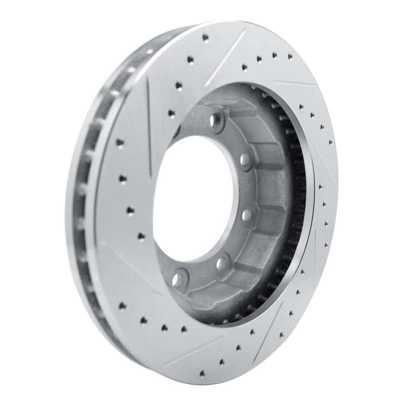 R1 Concepts — R1 77-00 Chevrolet V30 & V3500 Pickup Front Right Drilled & Slotted Silver Brake Rotor
R1 Brake Rotor Drill - view 4