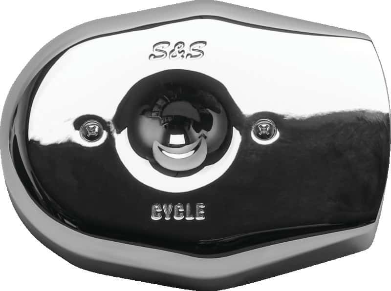 S&S Cycle — S&S Cycle 08-16 Touring/16-17 Softail Models Stealth Air Cleaner Kit w/ Chrome Tribute Cover - view 3