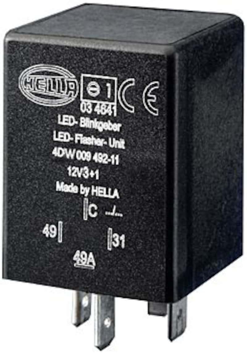 Hella — Hella Flasher Unit Led 12V 3+1
Flasher, 4 pin, 12 V - view 1