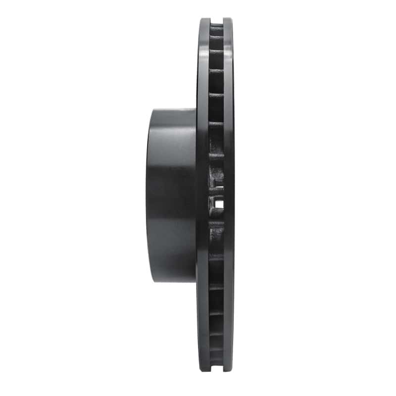R1 Concepts — R1 11-18 BMW X4 Front Left Drilled & Slotted Black Brake Rotor
R1 Brake Rotor Drill - view 3