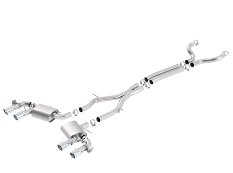 Borla — Borla 2017+ Chevy Camaro ZL1 6.2 ATAK Catback Exhaust w/ Dual Split Rear Exit
Cat-Back System - view 1