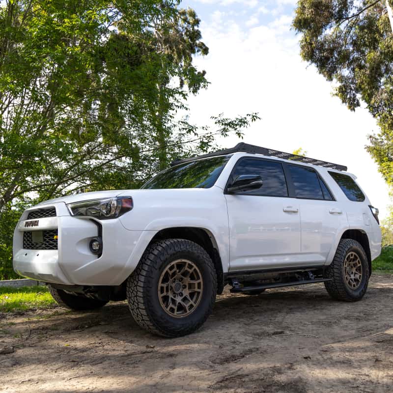Go Rhino — Go Rhino 10-23 Toyota 4Runner Ceros Low Profile Roof Rack - Tex. Blk
Ceros Roof Rack - view 2